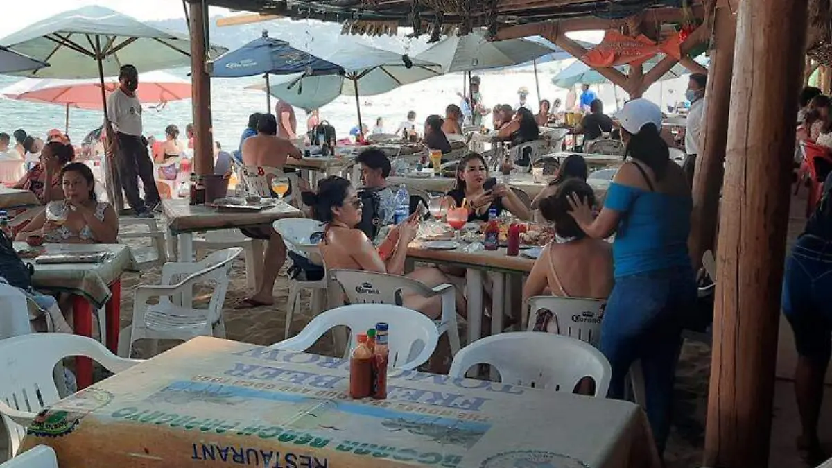 Turistas restaurantes de acapulco